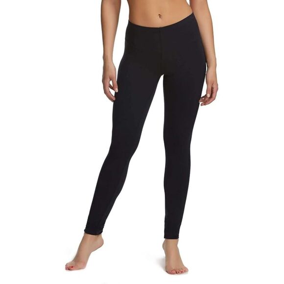 2 Pack Women’s Velvety Soft Lightweight Leggings, High-Rise Skinny Fit, L - Picture 2 of 4